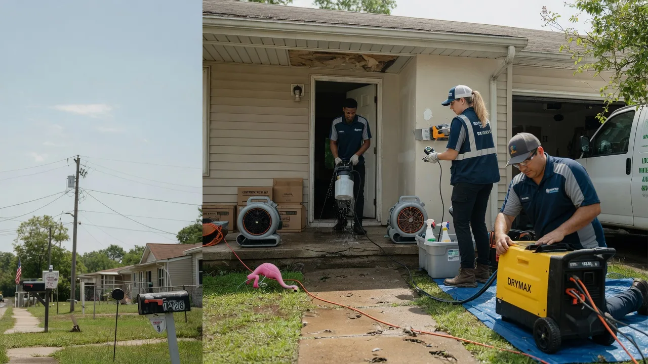 Storm Damage Water Removal in Chelsea, OK near me